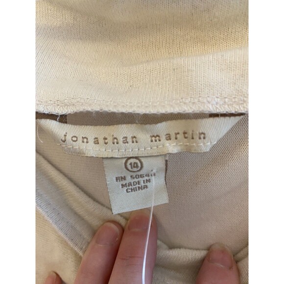 NWOT Jonathan Martin Black &White Stretch Sheath Dress Sz 14 Pullover Party FLAW - Picture 5 of 11